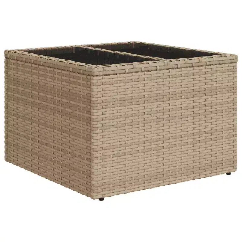 vidaXL Salon de jardin 10 pièces avec coussins, sectionnel d'extérieur en rotin synthétique, plusieurs coloris et modèles
