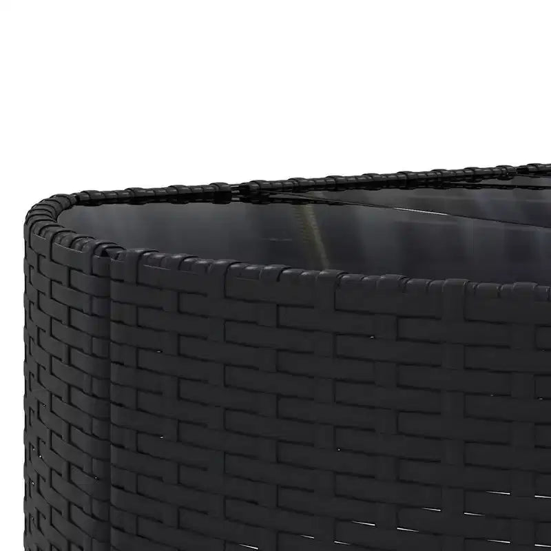 vidaXL Salon de jardin avec coussins 10 pièces en résine tressée