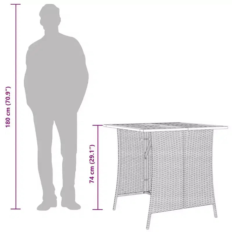 vidaXL Ensemble de salle à manger d'extérieur 5 pièces avec coussins en rotin synthétique noir