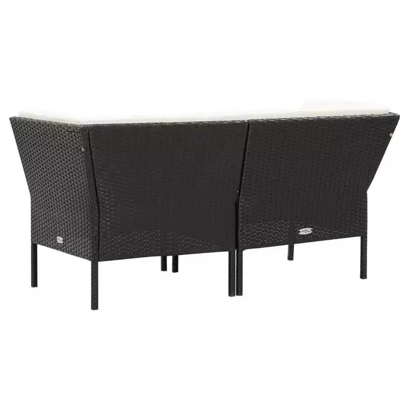 vidaXL Salon de Jardin Modulable 6 Pièces avec Table Basse Résine Tressée