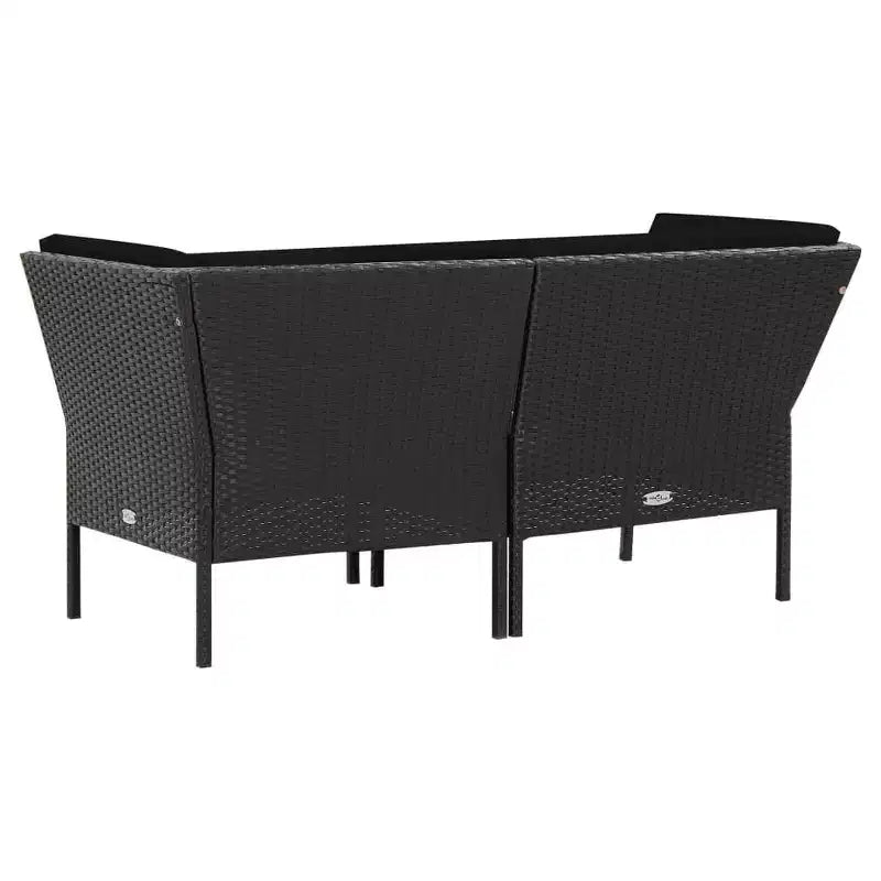 vidaXL Salon de Jardin Modulable 6 Pièces avec Table Basse Résine Tressée