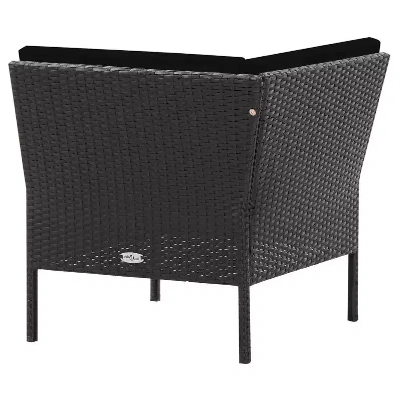vidaXL Salon de Jardin Modulable 6 Pièces avec Table Basse Résine Tressée