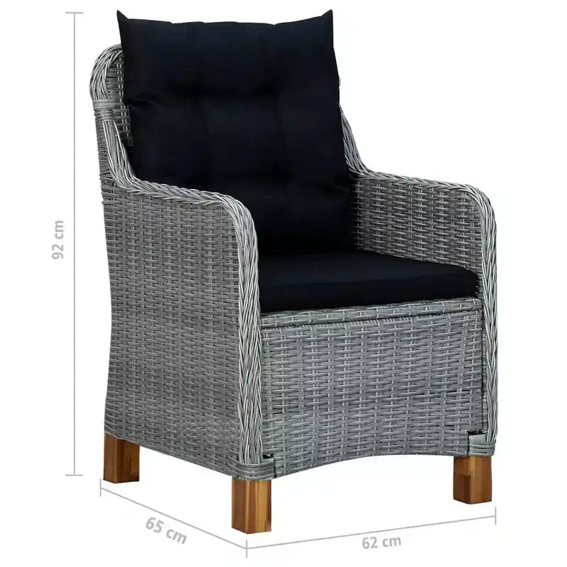 vidaXL Salon de jardin