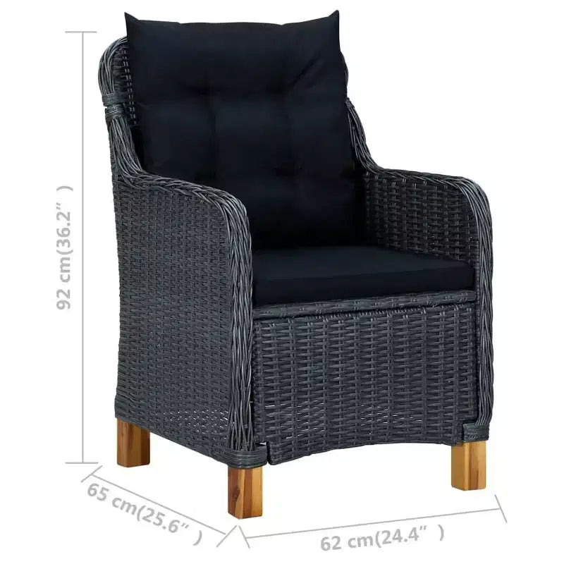 vidaXL Salon de jardin