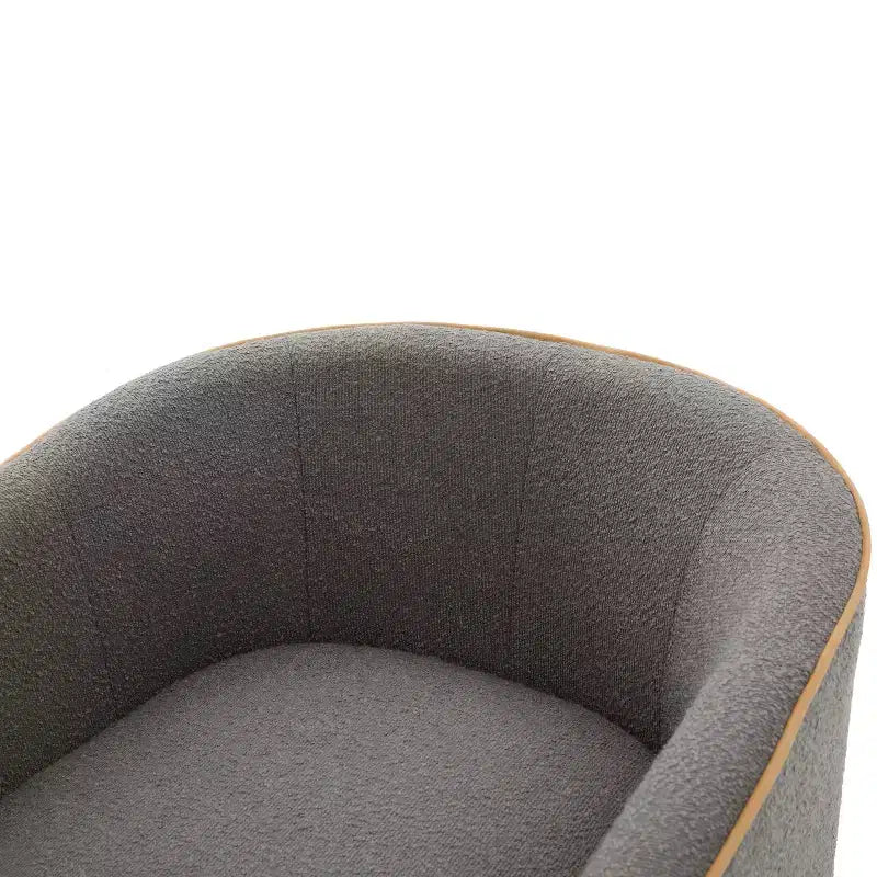 Christopher Knight Home Rena Modern Iron Boucle Upholstered 360 Swivel Accent Chair