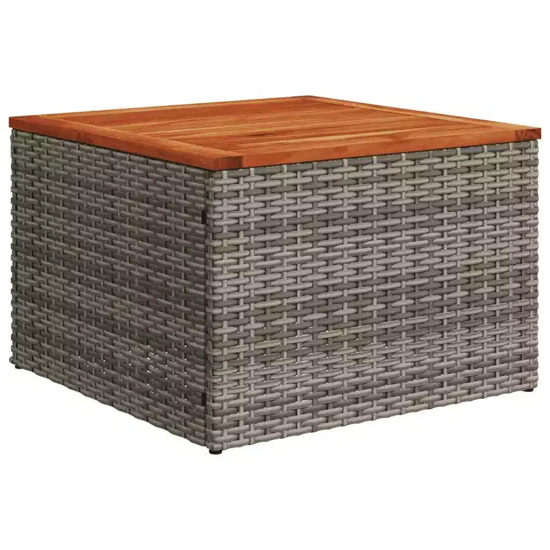 vidaXL Salon de jardin avec coussins Mobilier d'extérieur 7 pièces en résine tressée