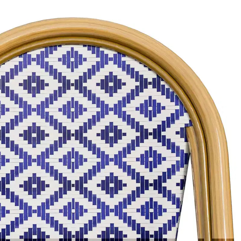 UPTIOT Lot de 2 chaises d'extérieur en tissu oléfine résistant aux UV