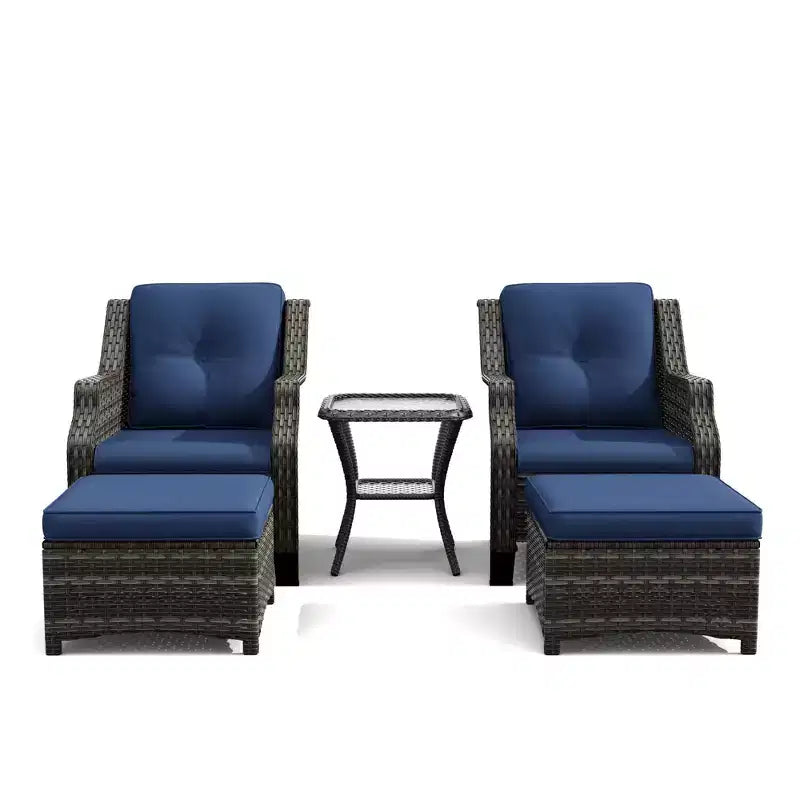 Ensemble de salon d'extérieur haut de gamme UPTIOT avec design ergonomique et confort toutes saisons