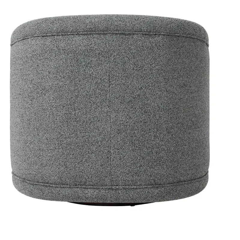 Christopher Knight Home Sabbo Modern Boucl Swivel Chair with Solid Wood Base