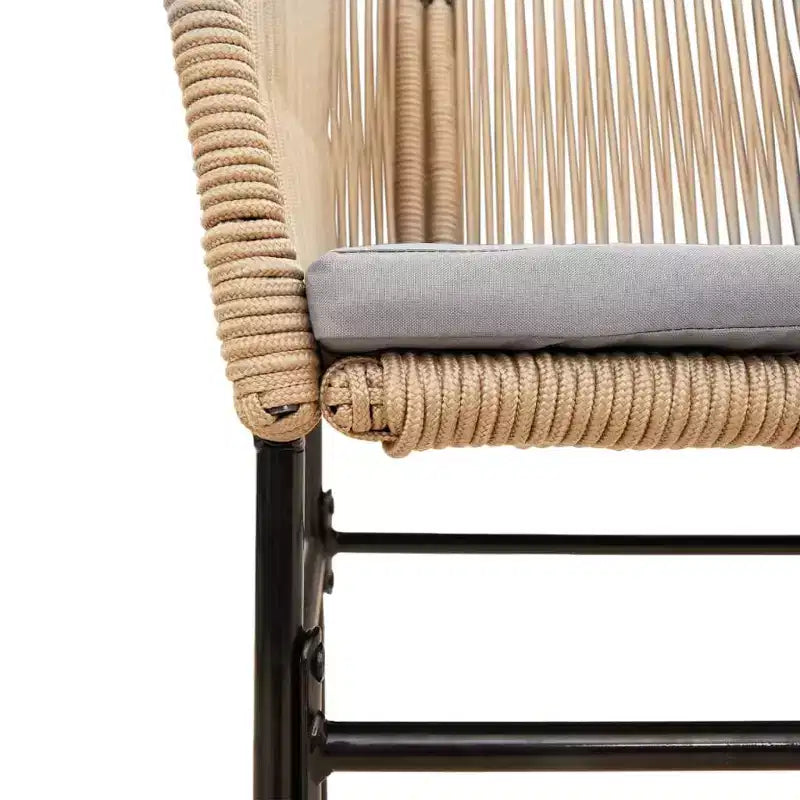 vidaXL Salon de jardin avec coussins de différentes couleurs et tailles