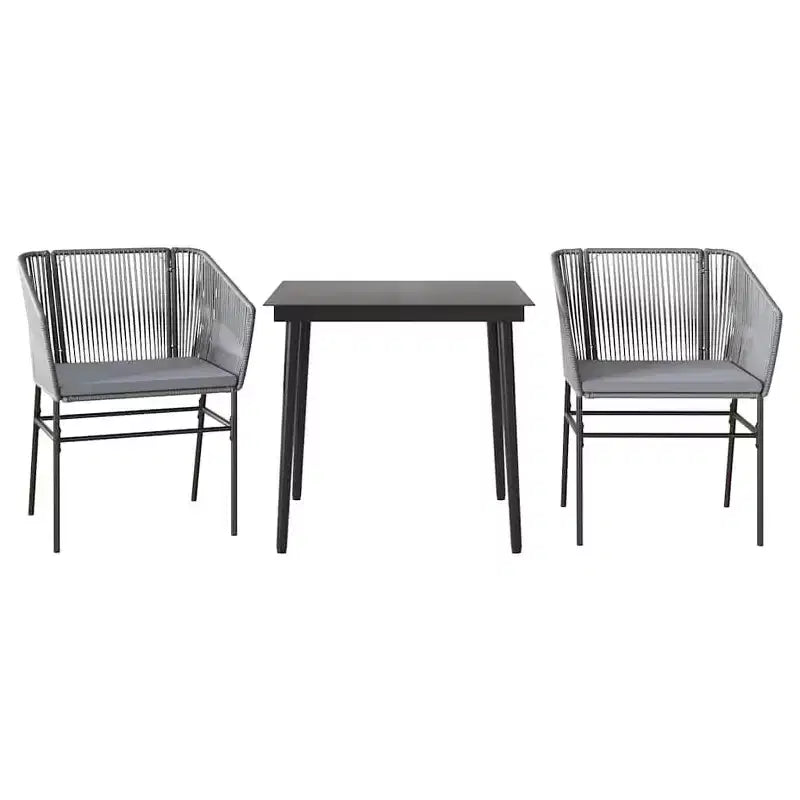 vidaXL Garden Dining Set with Cushions in Different Colors and Sizes