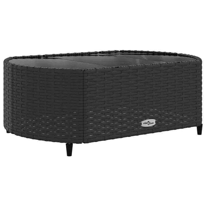 vidaXL Salon de jardin d'angle en rotin avec coussins - Divers coloris