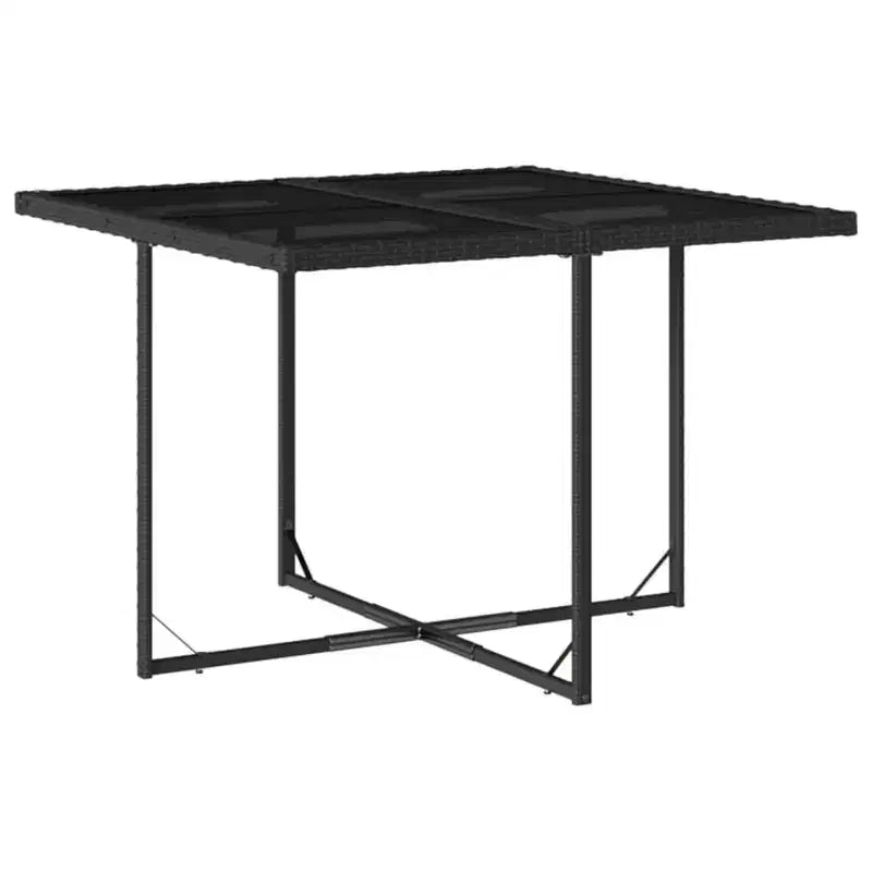 vidaXL Ensemble repas de jardin avec coussins de diverses couleurs et matériaux