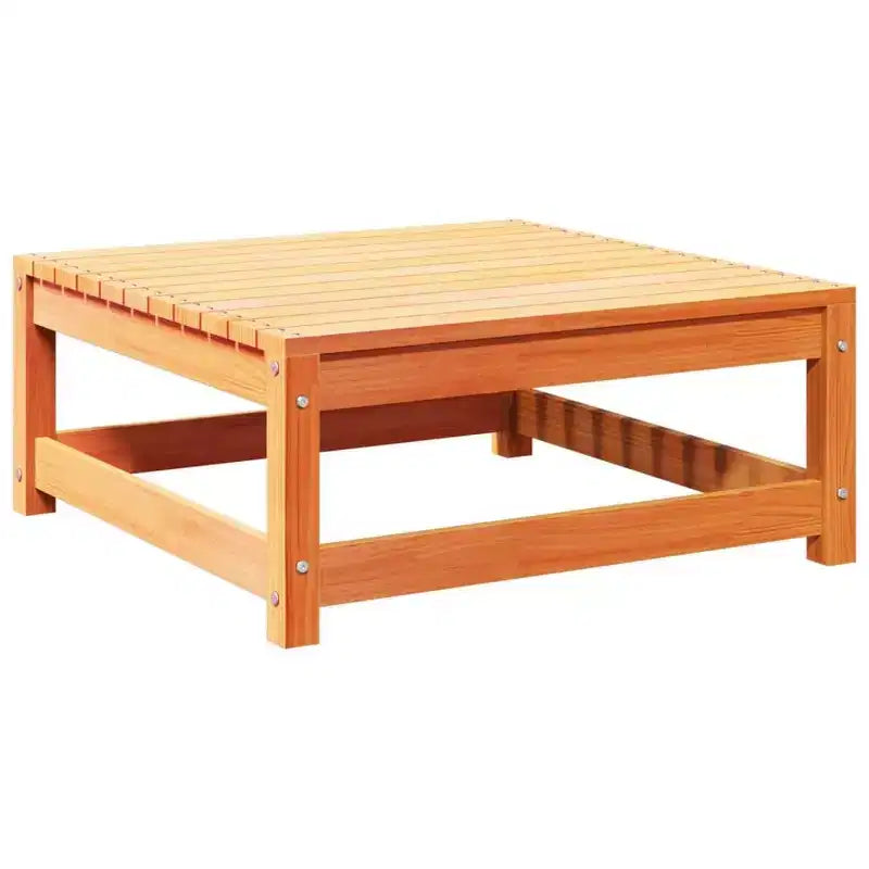 vidaXL Salon de jardin élégant en bois massif