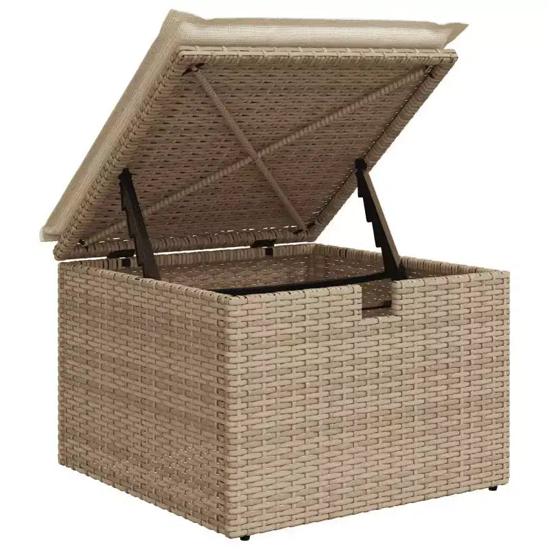 vidaXL Salon de jardin spacieux avec coussins