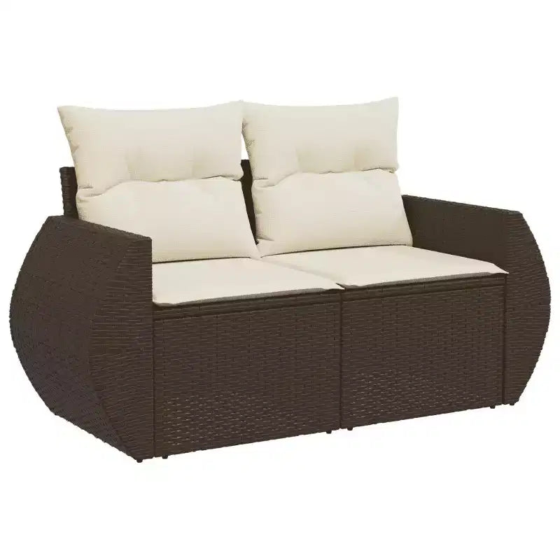 vidaXL Salon de jardin spacieux avec coussins