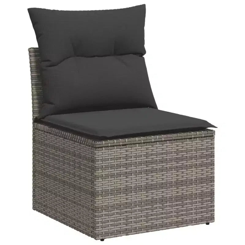 vidaXL Salon de jardin spacieux avec coussins