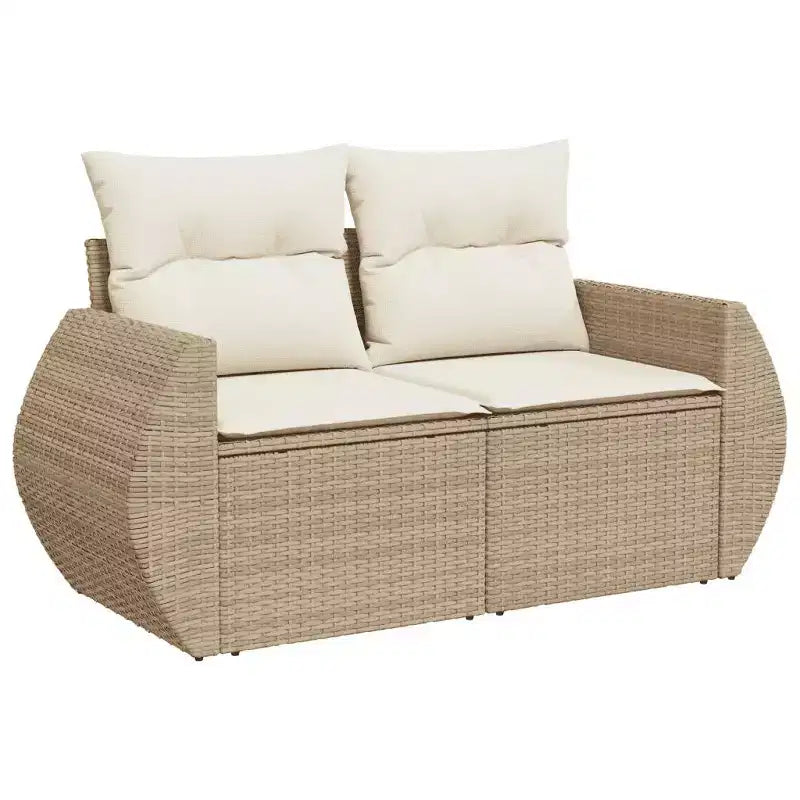 vidaXL Salon de jardin spacieux avec coussins