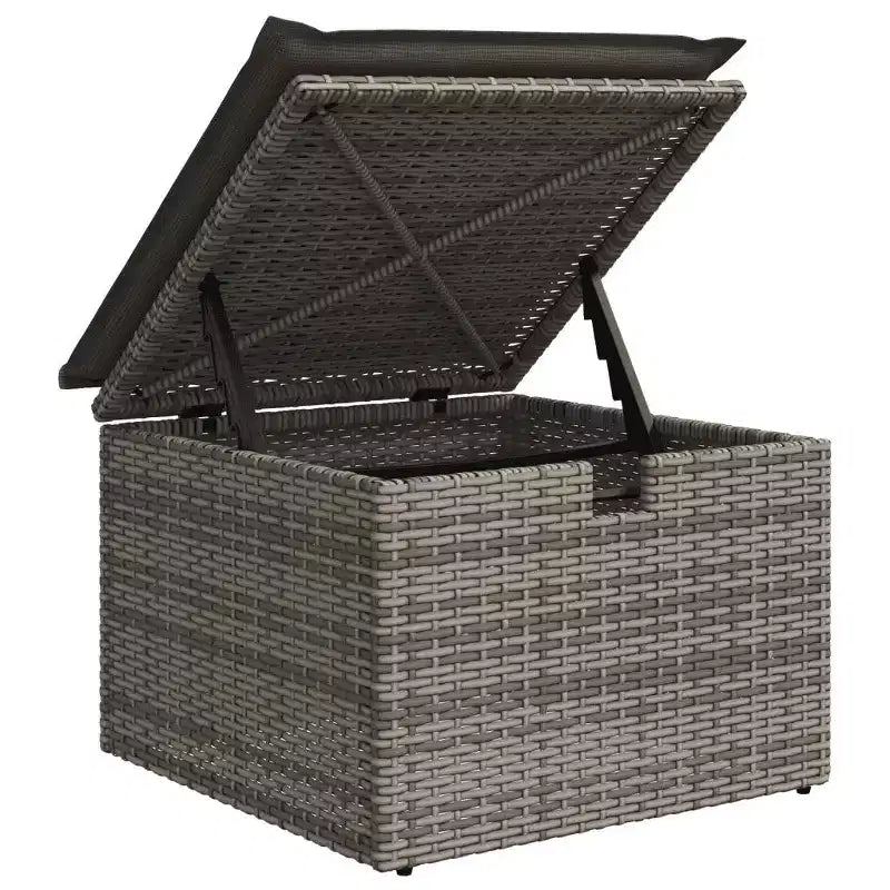 vidaXL Ensemble de canapés de jardin modulable avec coussins