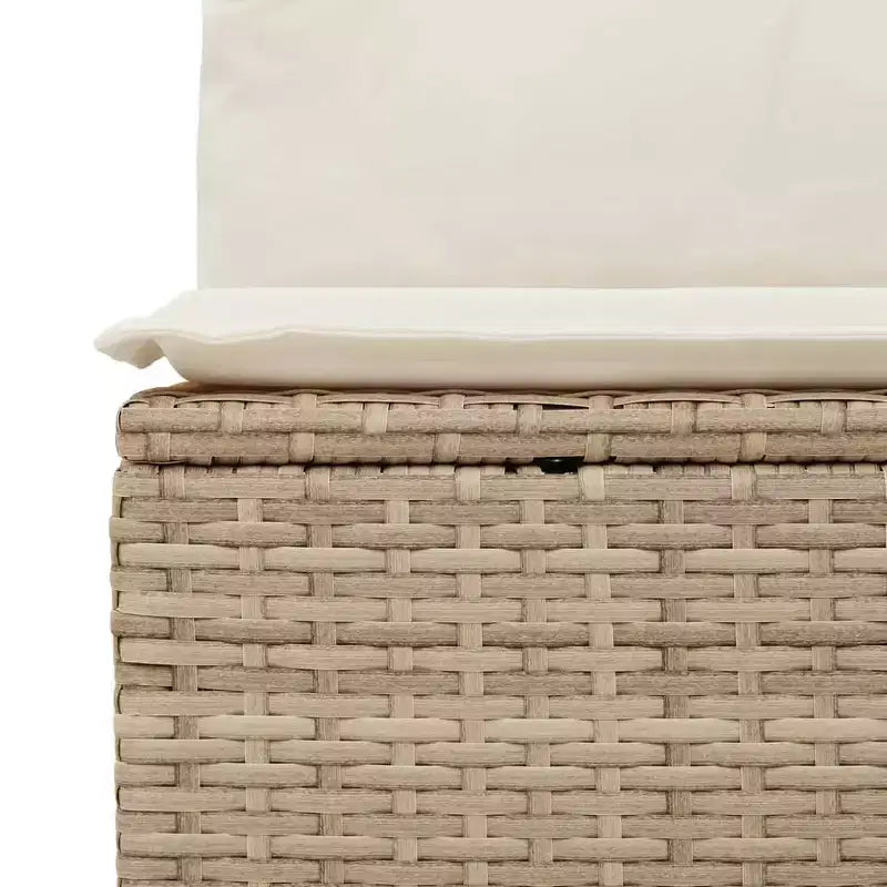 vidaXL Salon de jardin moderne avec coussins de diverses couleurs