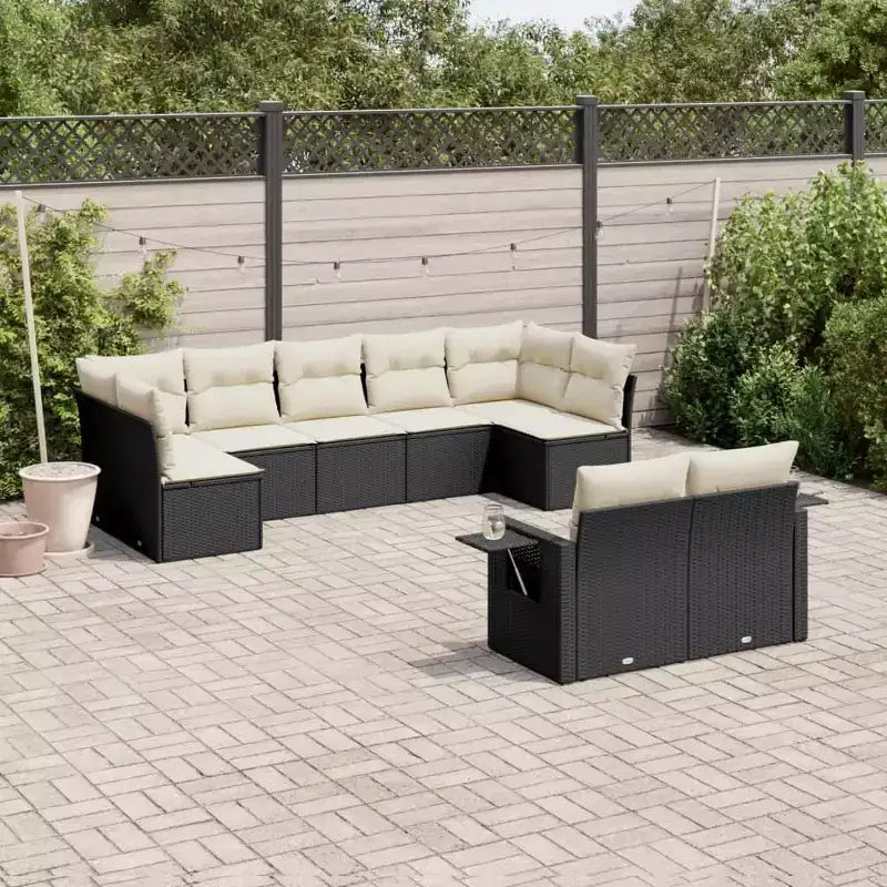 vidaXL Salon de jardin modulable avec coussins -ou Options