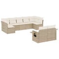 vidaXL Modular Garden Sofa Set with Cushions -or Options