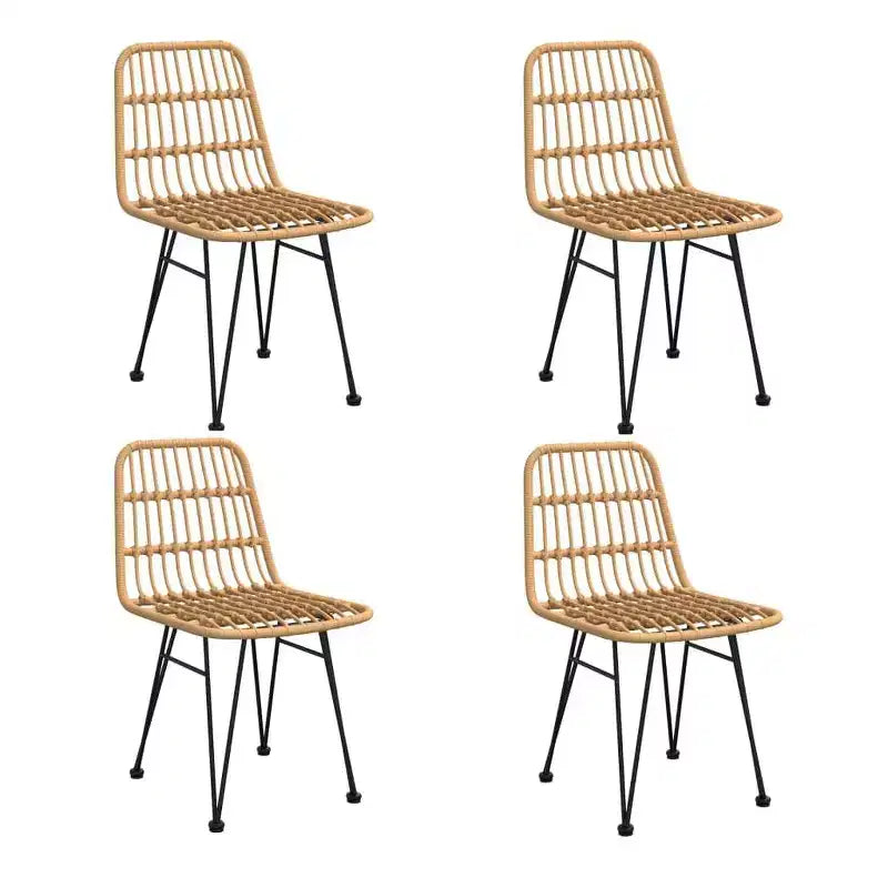 vidaXL Ensemble repas de jardin en résine tressée - Équipement extérieur Chill