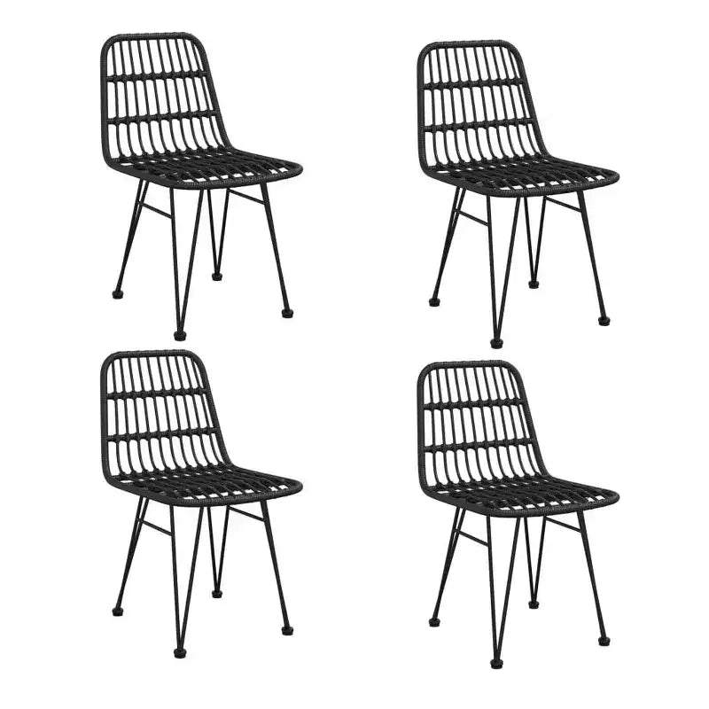 vidaXL Ensemble repas de jardin en résine tressée - Équipement extérieur Chill