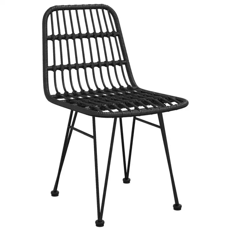 vidaXL Ensemble repas de jardin en résine tressée - Équipement extérieur Chill