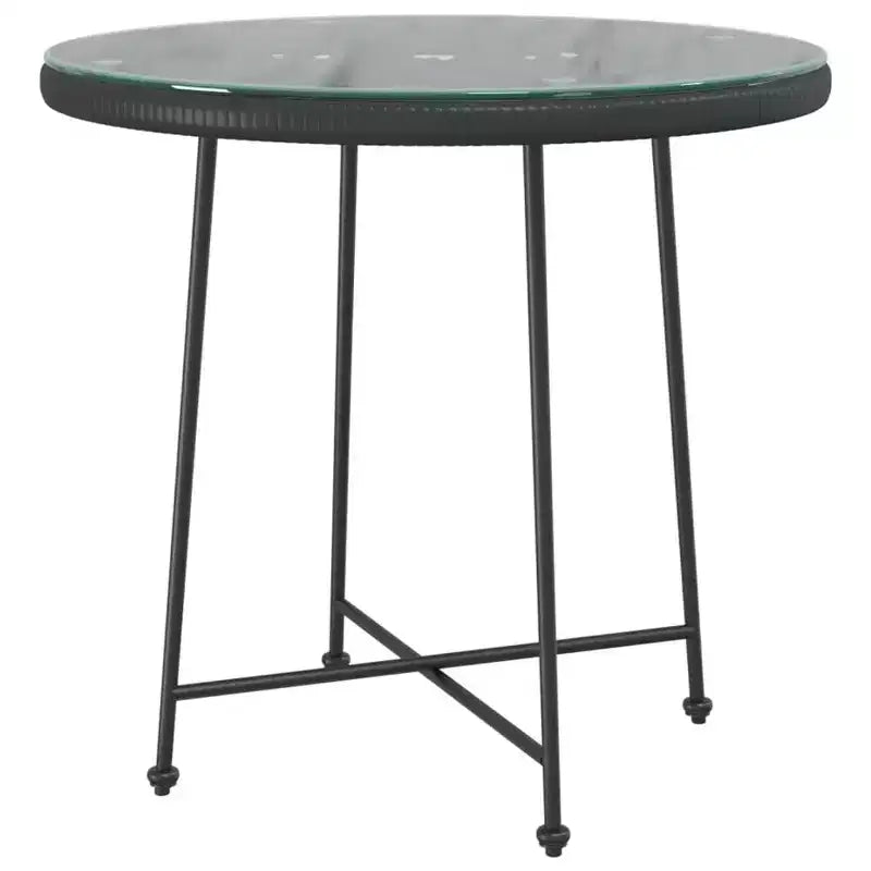 vidaXL Ensemble repas de jardin en résine tressée - Équipement extérieur Chill