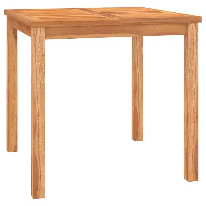 vidaXL Ensemble de salle à manger de jardin Teck Teck massif Taille moyenne