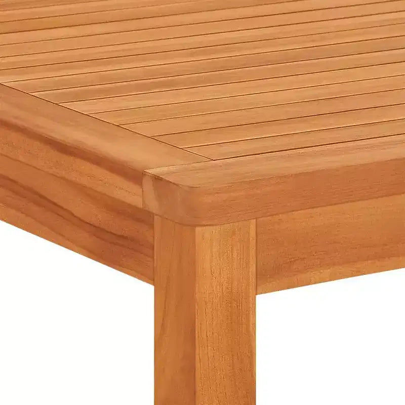 vidaXL Ensemble de salle à manger de jardin Teck Teck massif Taille moyenne