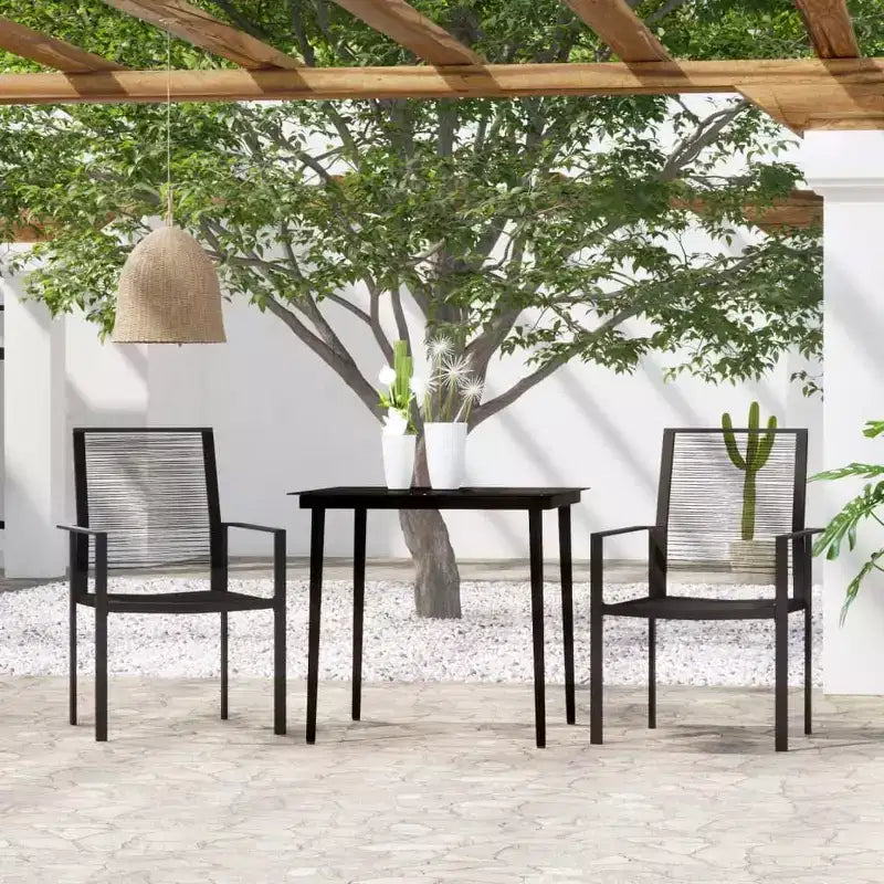 vidaXL Salon de jardin Table Longueur