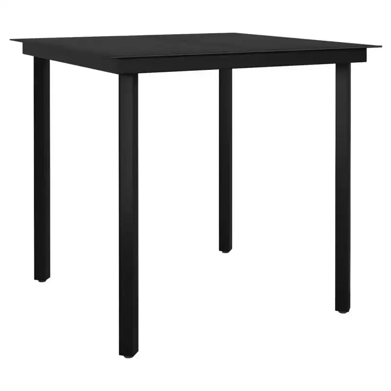 vidaXL Salon de jardin avec table basse en rotin synthétique