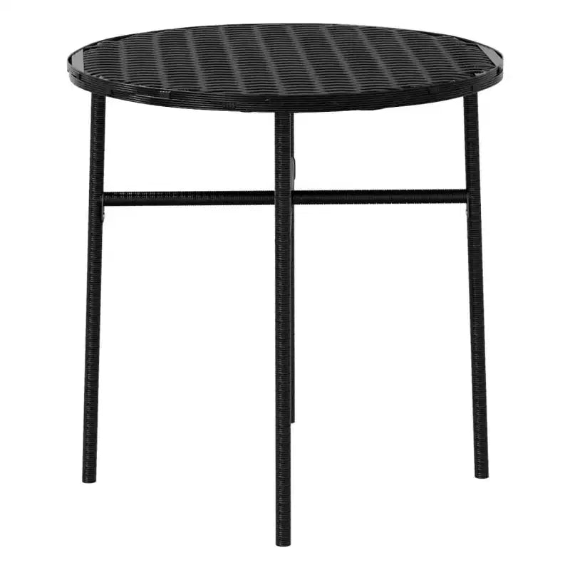 vidaXL Ensemble de salle à manger d'extérieur en résine tressée avec table et chaises