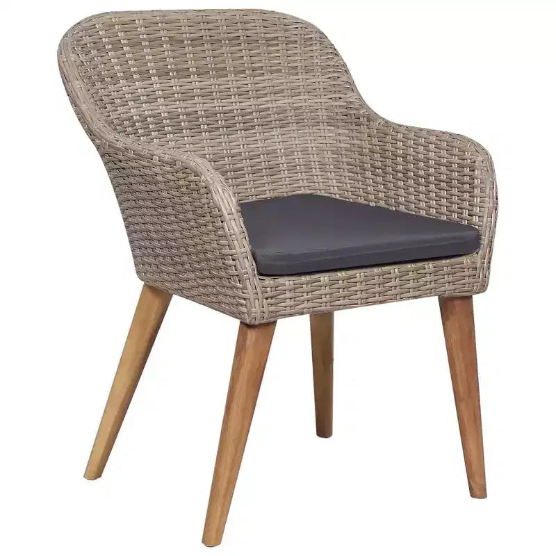 vidaXL Salon de jardin modulaire avec coussins Bois de pin massif