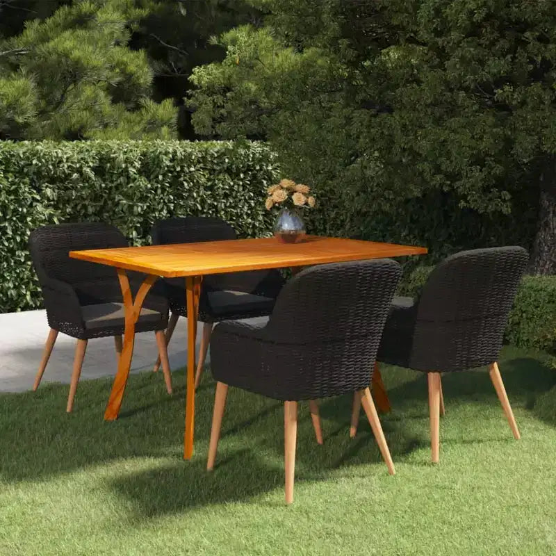 vidaXL Salon de jardin modulaire avec coussins Bois de pin massif