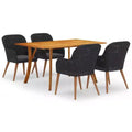 vidaXL Patio Lounge Set Sectional Sofa with Cushions Solid Wood Pine