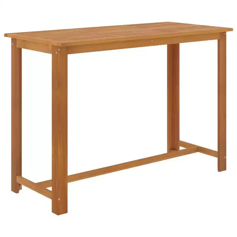 vidaXL Ensemble de bar de patio Table de bar et tabourets Ensemble de mobilier de patio avec coussins