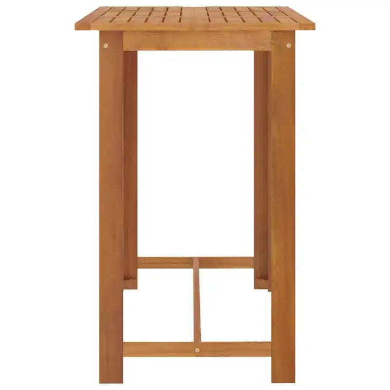 vidaXL Ensemble de bar de patio Table de bar et tabourets Ensemble de mobilier de patio avec coussins