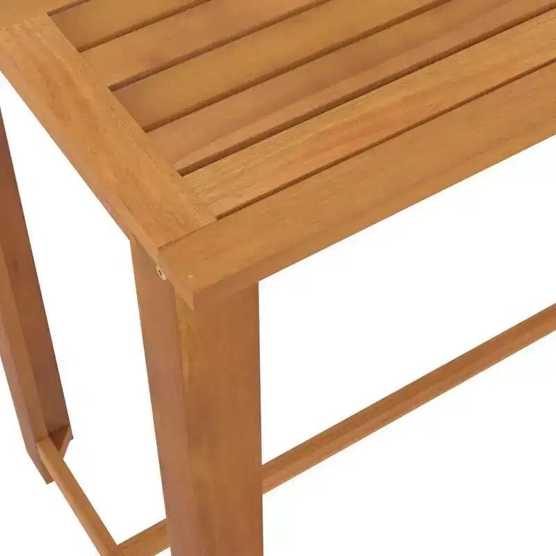 vidaXL Ensemble de bar de patio Table de bar et tabourets Ensemble de mobilier de patio avec coussins