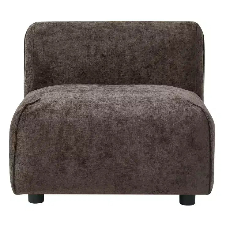 Upholstered Accent Chair with Ottoman Set Lazy Single Sofa Lounge Chair Soft Padded Leisure Chair - ModernLuxe
