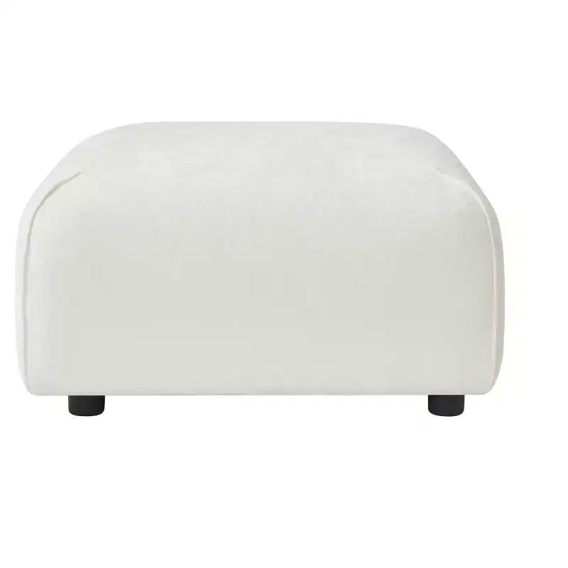 Upholstered Accent Chair with Ottoman Set Lazy Single Sofa Lounge Chair Soft Padded Leisure Chair - ModernLuxe