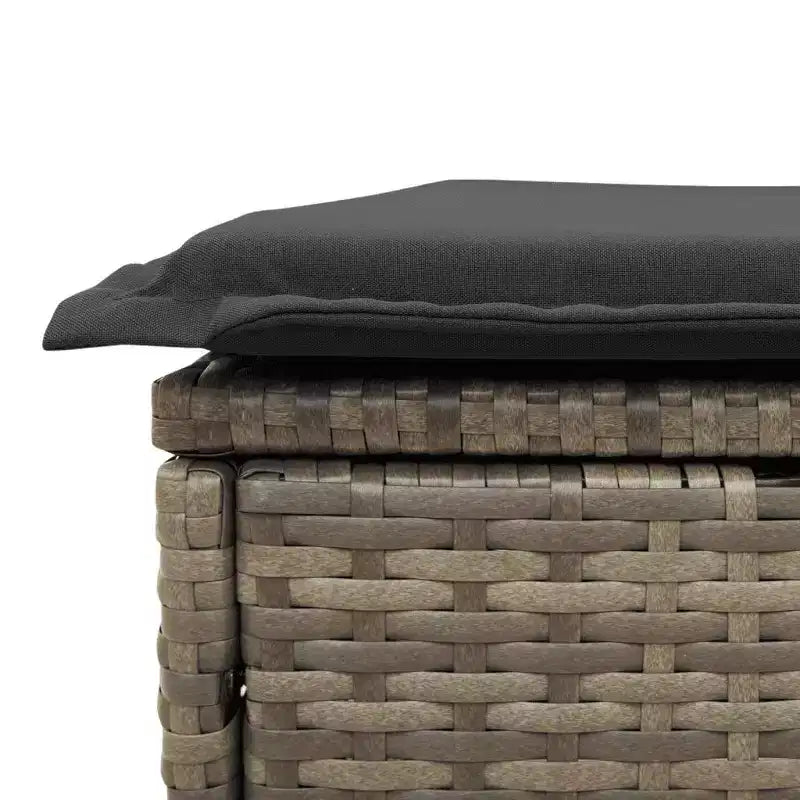 vidaXL Salon de jardin modulable avec coussins
