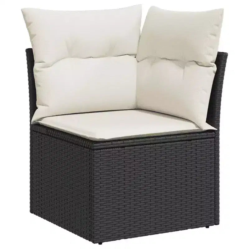 vidaXL Salon de jardin modulable avec coussins
