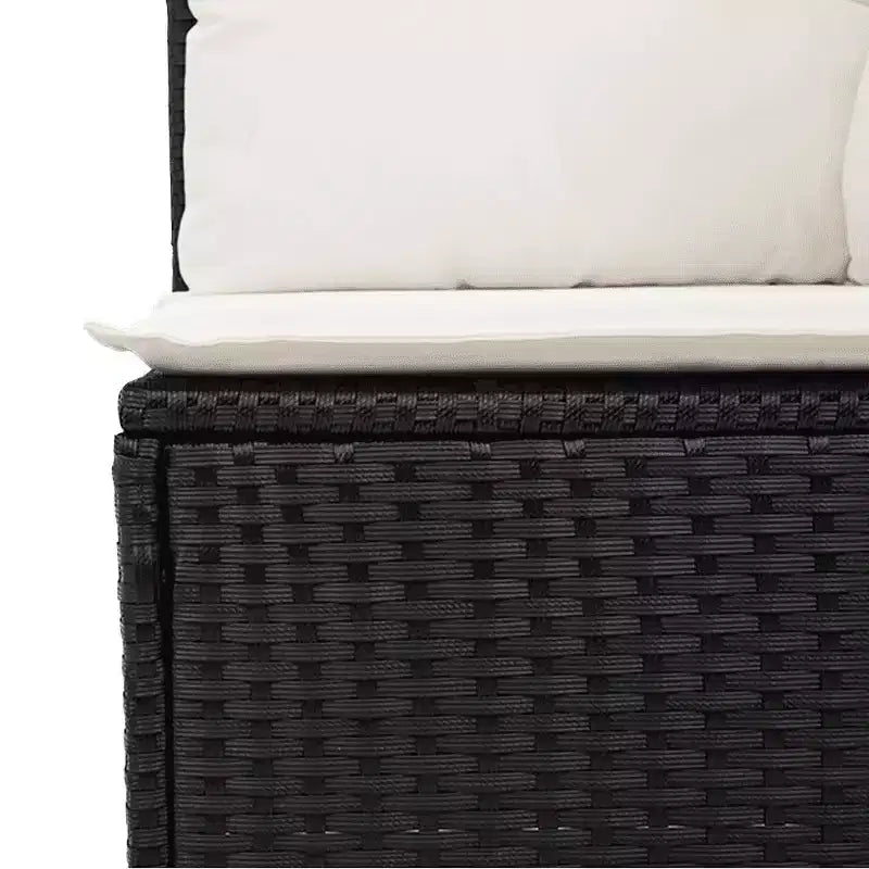vidaXL Salon de jardin modulable avec coussins