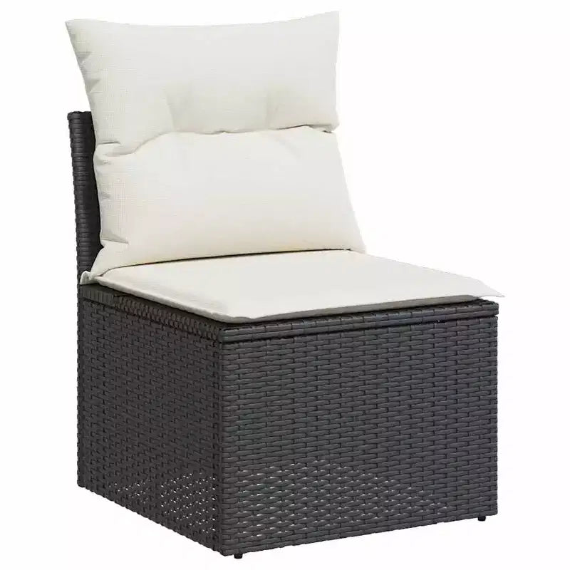 Ensemble de canapés de jardin modulaires vidaXL avec coussins