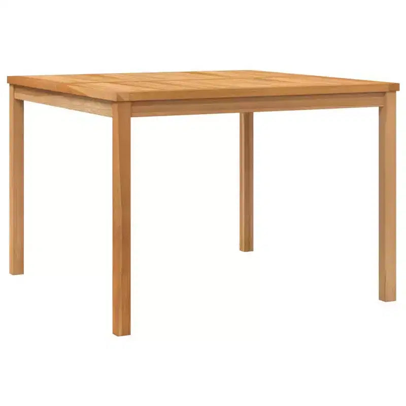 vidaXL Ensemble de salle à manger de jardin Teck naturel Bois de teck massif Standard Durable