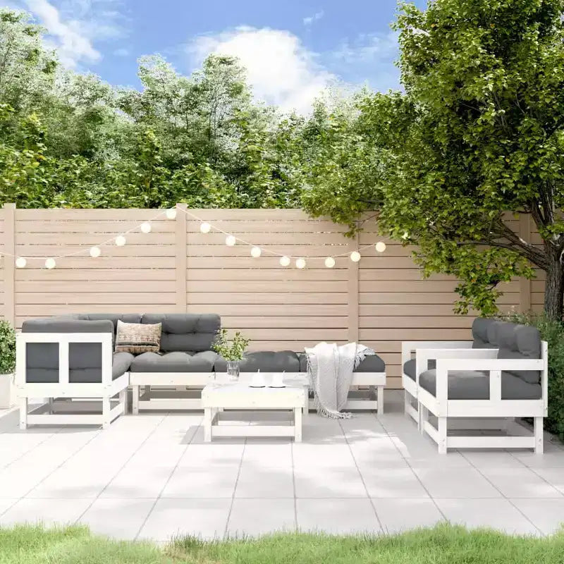 vidaXL salon de jardin salons de jardin