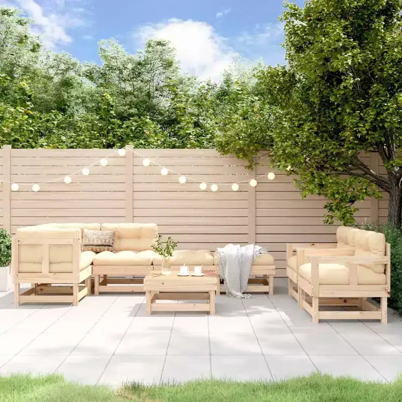 vidaXL salon de jardin salons de jardin